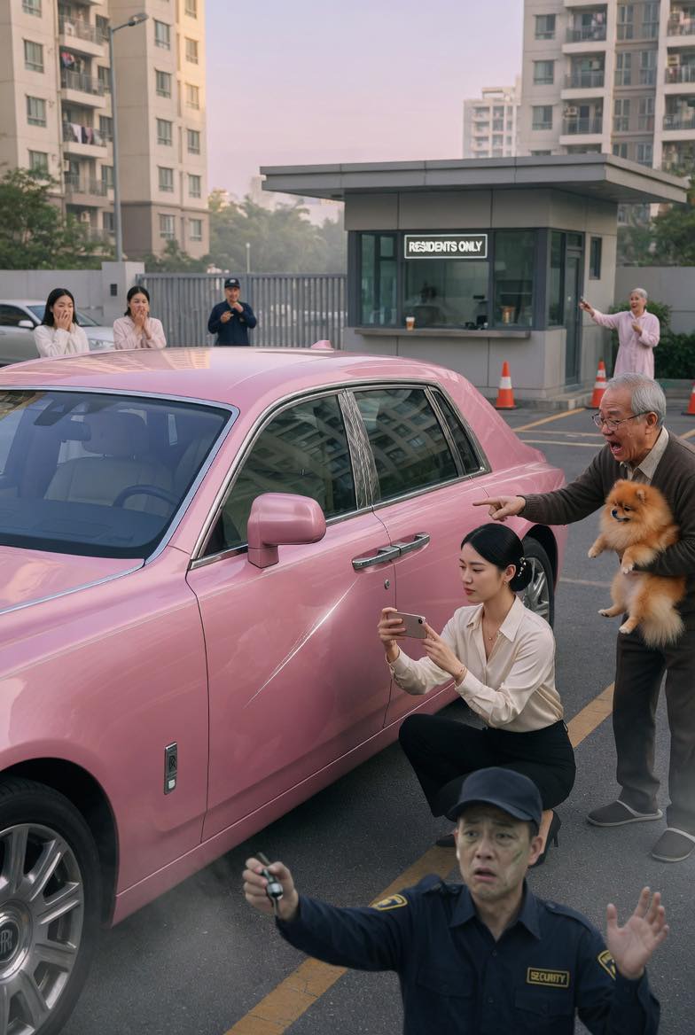 Chiếc Wuling Màu Hồng
