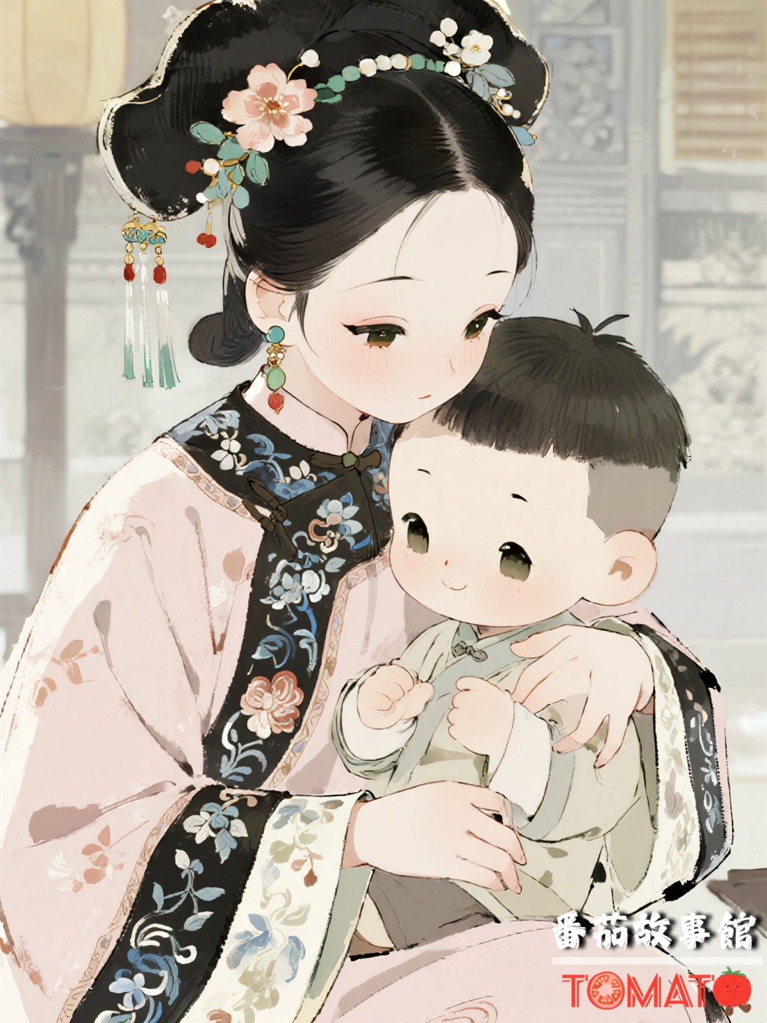 Vương Phi Cá Mặn Online Nuôi Con